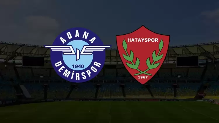 Adana Demirspor – Hatayspor Maçı Saat Kaçta? Hangi Kanalda?